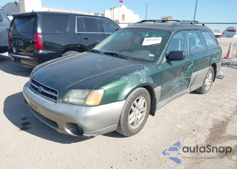 2002 Subaru Outback из США, поврежденный, VIN 4S3BH675227603211